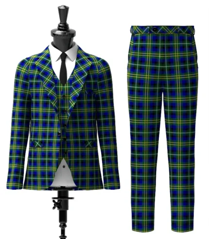 Orr Sharp Tartan Suit Front