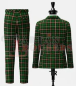 Page Tartan Suit Back