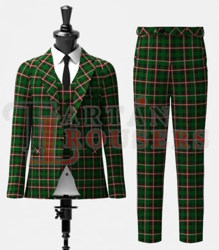 Page Tartan Suit Front