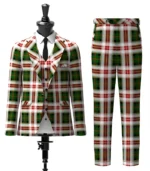 Palmer, Edward Tartan Suit Front