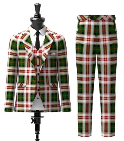 Palmer, Edward Tartan Suit Front