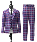 Parker Tartan Suit Front