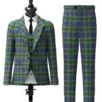 Patterson, William John Magee Tartan Suit Front