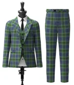Patterson, William John Magee Tartan Suit Front