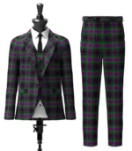 Paxton Tartan Suit Front