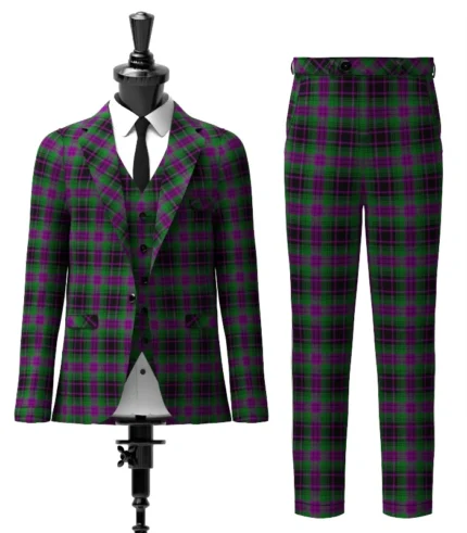 Paxton Tartan Suit Front