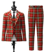 Peacock Tartan Suit Front