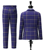 Pearson Tartan Suit Back