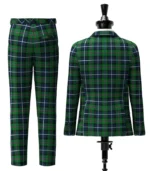 Peebles Beltane Centenary Tartan Suit Back