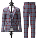 Perkins Tartan Suit Front
