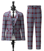 Perkins Tartan Suit Front
