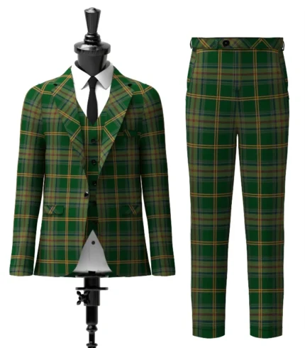 Perth County Tartan Suit Front