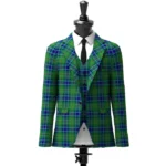 Peter Pan Tartan Jacket Front