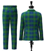 Peter Pan Tartan Suit Back