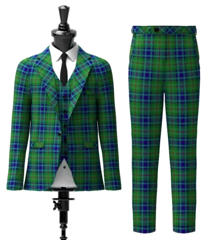Peter Pan Tartan Suit Front