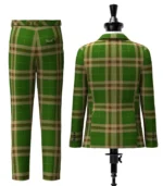 Pettigrew, J & Family Tartan Suit Back