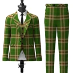 Pettigrew, J & Family Tartan Suit Front