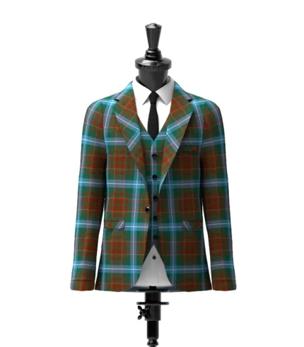 Phelan, T Tartan Jacket Front