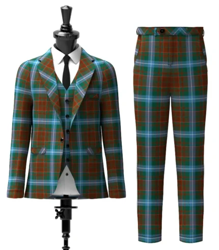 Phelan Tartan Suit Front