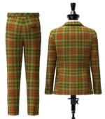 Pierce Tartan Suit Back