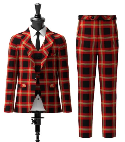 Pirrie Tartan Suit Front