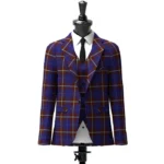 Potts Tartan Jacket Front