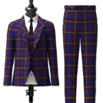 Potts Tartan Suit Front