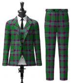 Powell Tartan Suit Front