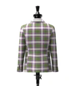 Prickly Thistle Tartan Jacket Back