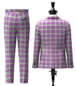 Pride of Dornoch Tartan Suit Back