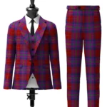 Pride of Scotland Autumn Tartan Suit Front