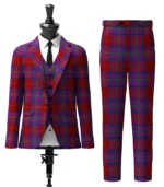 Pride of Scotland Autumn Tartan Suit Front