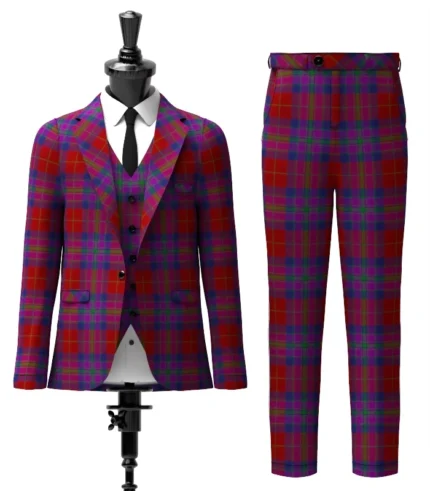 Pride of Scotland Autumn Tartan Suit Front