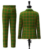 Prince David Tartan Suit Back