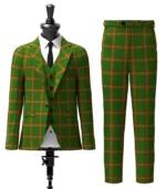 Prince David Tartan Suit Front