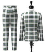 Pritchard Tartan Suit Back