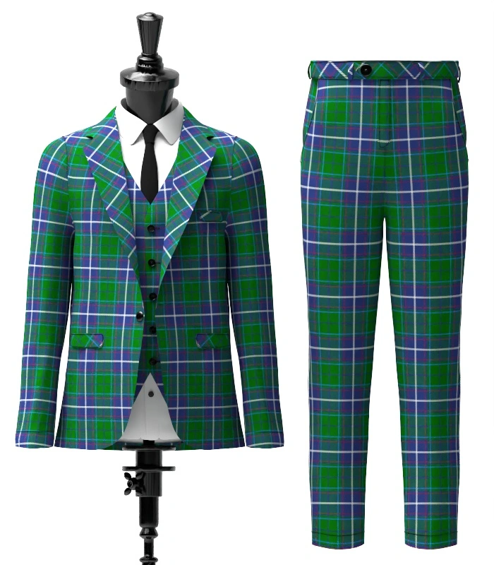 Proudfoot Tartan Suit Front Proudfoot Tartan Suit Front