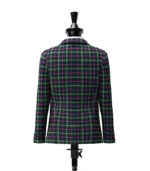 Purves Tartan Jacket Back