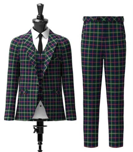 Purves Tartan Suit Front