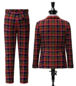 Quebec, Plaid du Tartan Suit Back