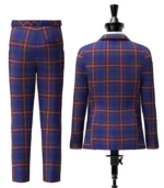 Rabbie Burns Tartan Suit Back