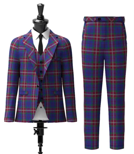 Rabbie Burns Tartan Suit Front