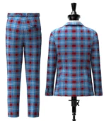 Rafferty Tartan Suit Back