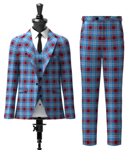 Rafferty Tartan Suit Front
