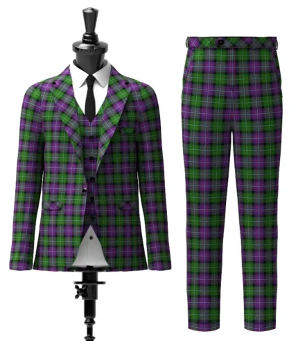 Rankine Tartan Suit Front