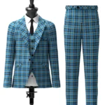 Rea Tartan Suit Front