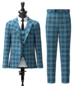 Rea Tartan Suit Front