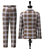 Renfrew Tartan Suit Back