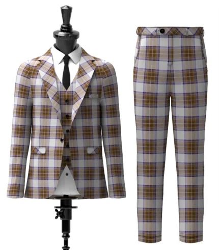 Renfrew Tartan Suit Front