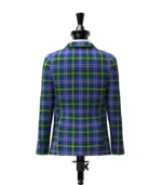 Renfrewshire Tartan Jacket Back